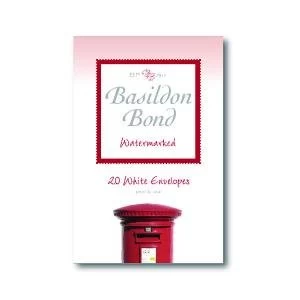 Image of Basildon Bond White Envelope 95 X 143mm Pack of 20 100080067