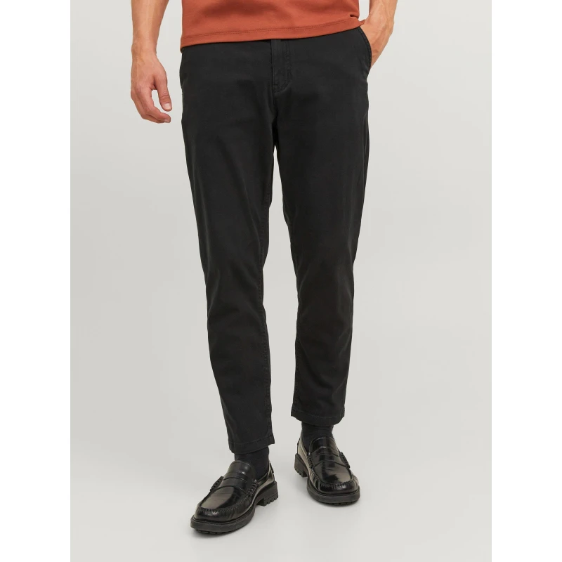 Image of Jack & Jones Black Stace Harlow Chino Black Male 32R 192875UK