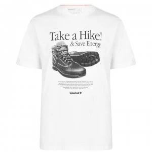 Image of Timberland Timberland Hiker T Shirt - White