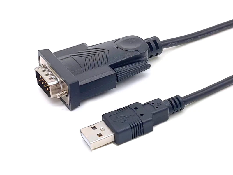 Image of Equip USB-A to Serial (DB9) Cable. M/M 1.5m