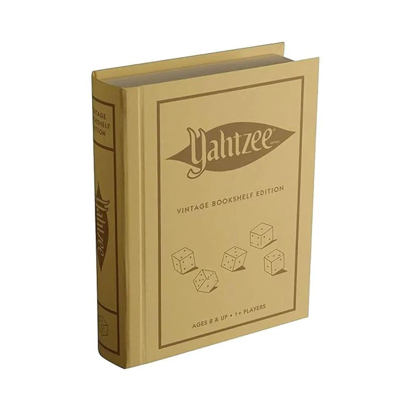 Image of Yahtzee Vintage Bookshelf Edition
