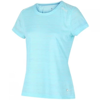 Image of Regatta Womens Breakbar VI T-Shirt - Cool Aqua