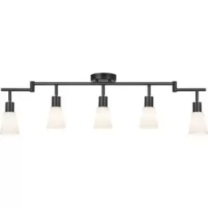 Image of Nordlux 2112950003 Cole 5-Spot Ceiling light E14 Black