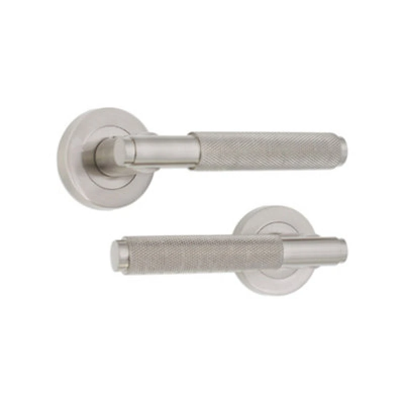 Image of Spira Brass Connaught Lever On Rose Satin Nickel