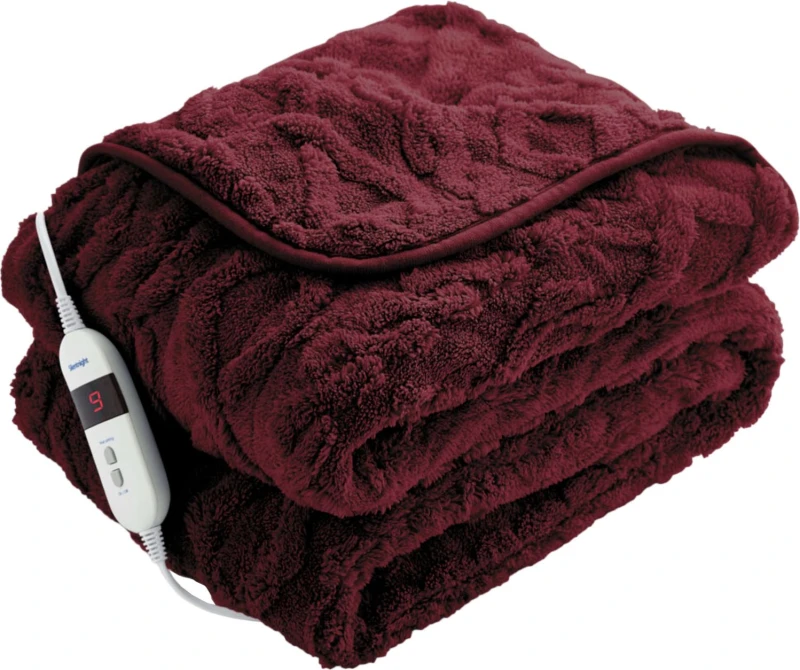 Image of Silentnight Luxury Super Cosy Heated Throw - Pink