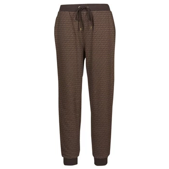 Image of Michael Kors MK DOT CLSC SPORT JOGGER womens Sportswear in Brown - Sizes S,M,L