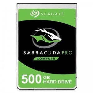 Image of Seagate BarraCuda Pro 500GB Laptop Hard Disk Drive