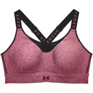 Image of Under Armour Infinity High Heather Sports Bra - Purple