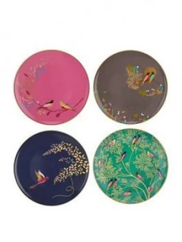 Image of Portmeirion Sara Miller Chelsea Cake Plates Set Of 4