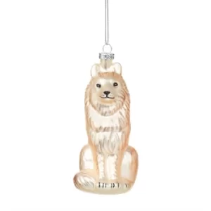 Image of Arctic Fox Shaped Bauble