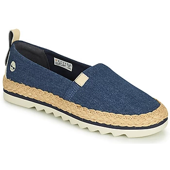 Image of Timberland Barcelona Bay Classic Textile womens Espadrilles / Casual Shoes in Blue,4,5,6,7,7.5,5.5,8,6.5
