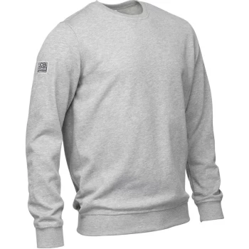 Image of Grey Sweatshirt Crew Neck Essentials Tradesman Jumper Large D+AG - Jcb Workwear