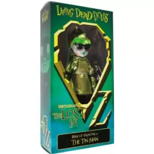 Image of Mezco Living Dead Dolls - The Lost in OZ Exclusive Emerald City Variant - The Tin Man
