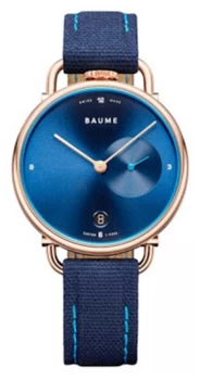Image of Baume & Mercier BAUME Eco-Friendly Quartz Blue Cork Watch