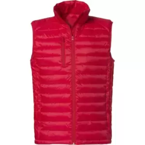 Image of Clique Mens Hudson Gilet (M) (Red)