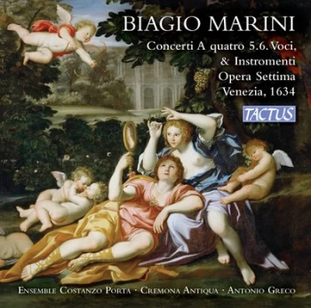Image of Biagio Marini Concerti a Quatro 56 Voci & Instromenti Opera by Biagio Marini CD Album