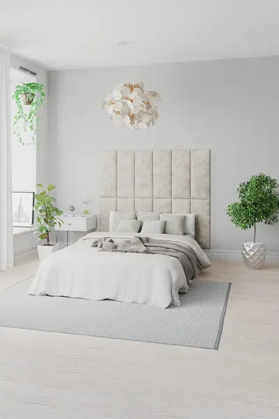 Image of Aspire EasyMount Wall Mounted Upholstered Panels, Modular DIY Headboard in Malham Weave Fabric (Pack of 8) Taupe