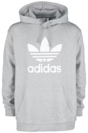 Image of Adidas Trefoil Hoodie Hooded sweater grey