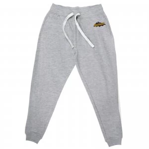 Image of DC Batman Embroidered Unisex Joggers - Grey - S