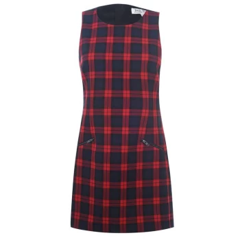 Image of Jack Wills Eton Shift Mini Dress - Red