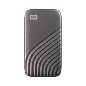 Image of Western Digital 500GB WD My Passport Portable External SSD Drive WDBAGF5000AGY