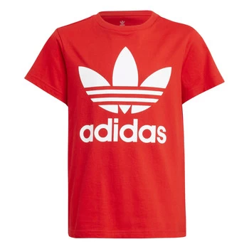 Image of adidas RADIER boys's Childrens T shirt in Red - Sizes 11 / 12 years,13 / 14 years,9 / 10 years,8 / 9 ans,10 / 11 ans,12 / 13 ans,14 / 15 ans,15 / 16 a