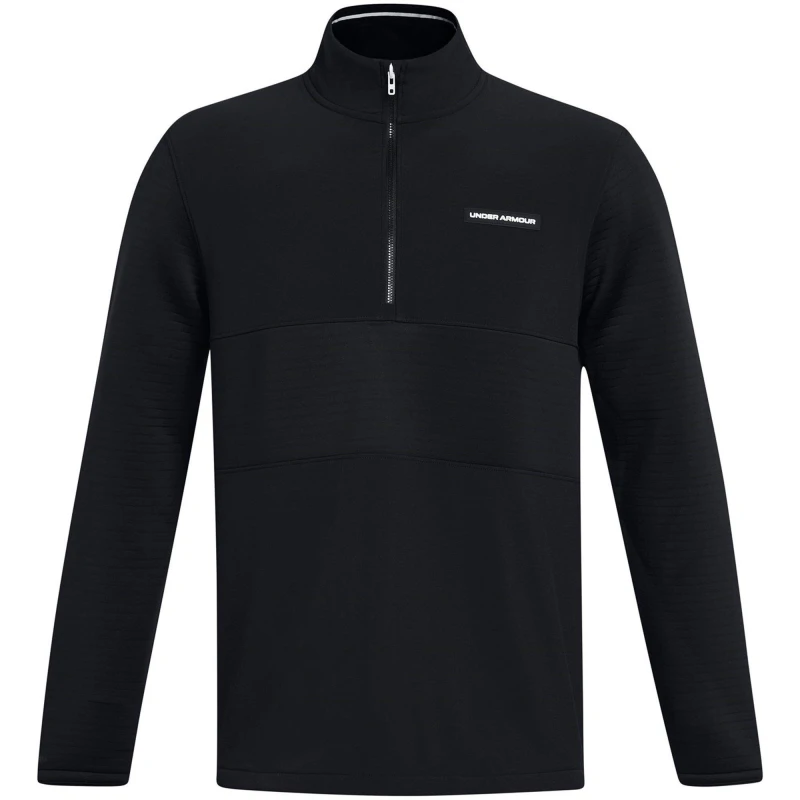 Image of Under Armour Mens Daytona Crew Neck Jumper Black male S