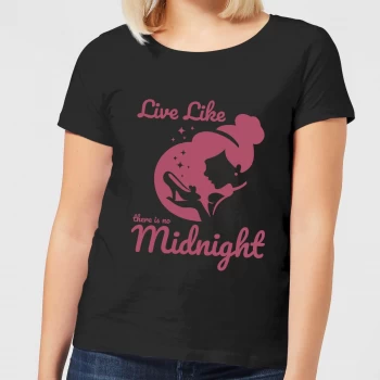 Image of Disney Princess Midnight Womens T-Shirt - Black - 5XL