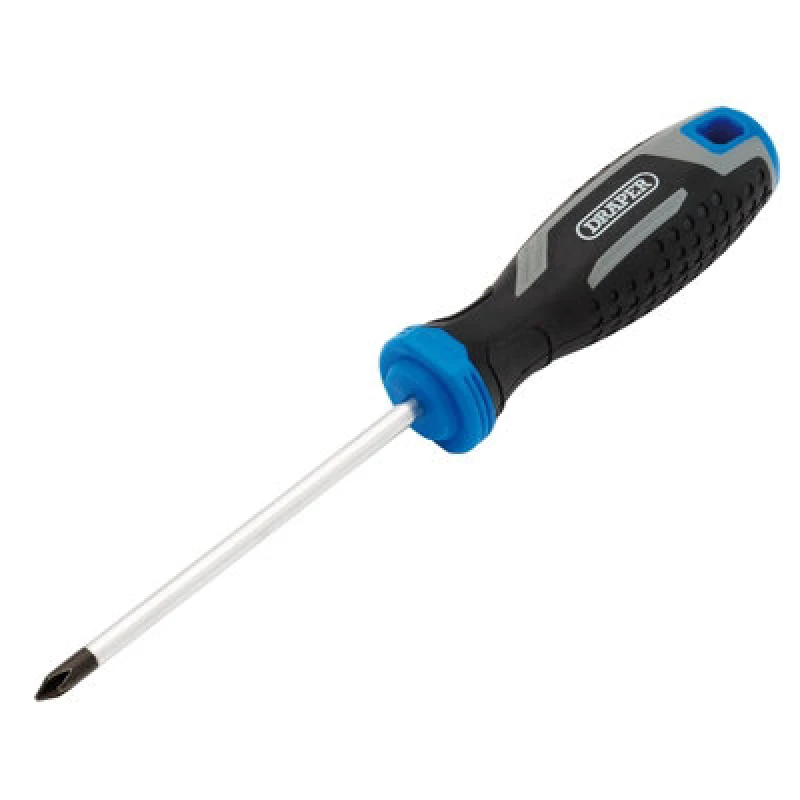 Image of Draper 13360 Phillips Soft Grip Screwdriver, PH1 x 100mm 13360