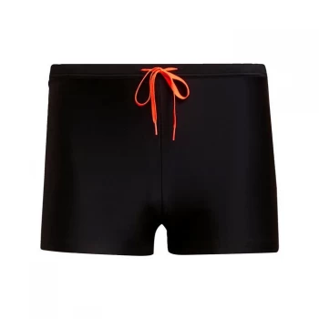 Image of adidas Tapered Swim Briefs Mens - Black / App Solar Red