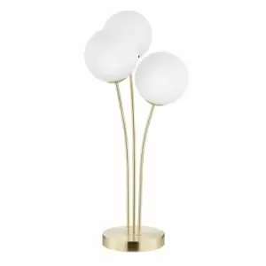 Image of The Lighting and Interiors Gold Jackson Table Lamp