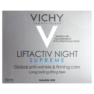 Image of Vichy LiftActiv Anti-Wrinkle and Firming Night Cream 50ml