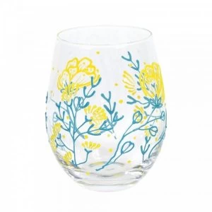 Image of Small Floral Glass