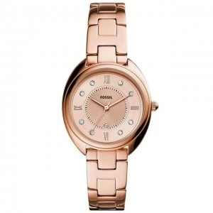 Image of Fossil Rose 'Gabby' Dress Watch - ES5070 - gold
