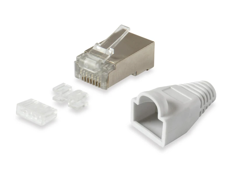 Image of Equip Cat.6 RJ45 Shielded Plug Set