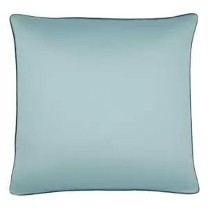 Image of Harlequin Acropora BCI Cotton Square Pillowcase - Blue