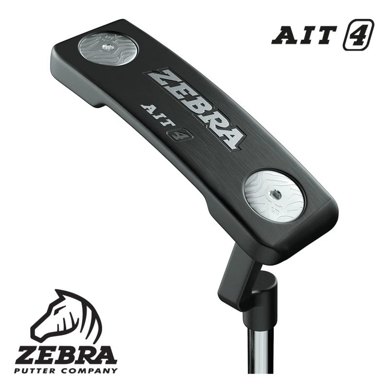 Image of Zebra AIT4 Right Handed Putter Black unisex 34in