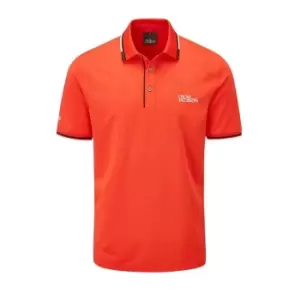 Image of Oscar Jacobson Polo Shirt - Orange