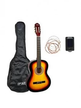 Image of 3Rd Avenue 3Rd Avenue Full Size Classical Guitar Pack - Sunburst