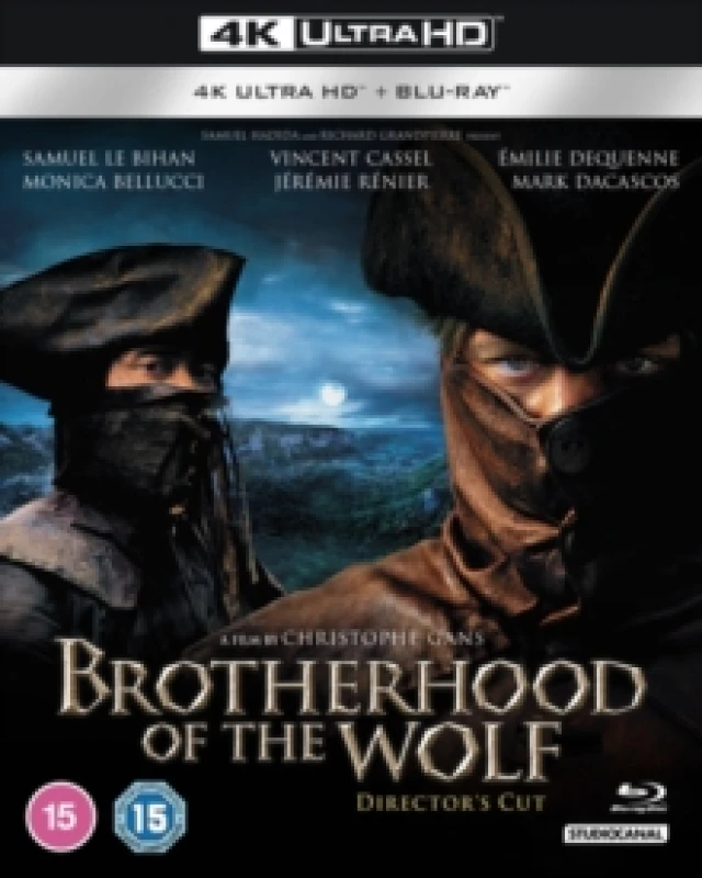 Image of Brotherhood of the Wolf: Director's Cut Bluray 5055201847386