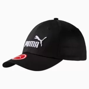 Image of Womens PUMA Fundamentals Cap, Black/No., size Adult, Accessories