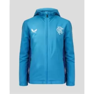 Image of Castore Rangers United Training Jacket 2023 2024 Mens - Blue