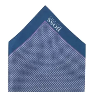 Image of Boss Pocket Square 33cm x 33cm - Blue