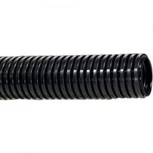 Image of HellermannTyton 166 11203 HG LW16 HelaGuard PA6 Conduit Light Polamid 6 Black