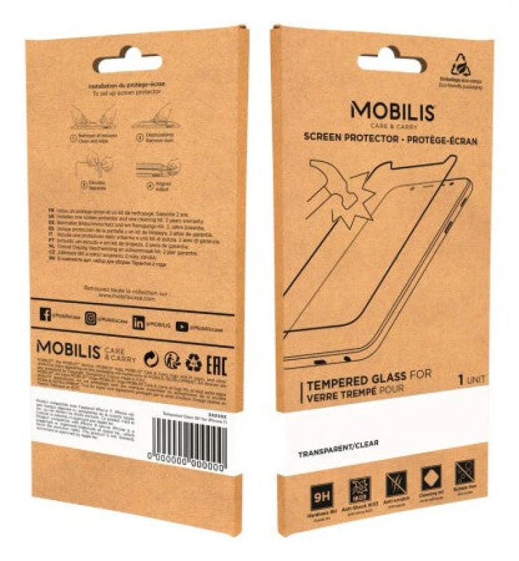 Image of Mobilis Mobilis 017086 mobile phone screen/back protector Clear screen protector Samsung 017086