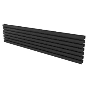 Image of Eden Duplex Horizontal Designer Radiator 410x1800 Anthracite