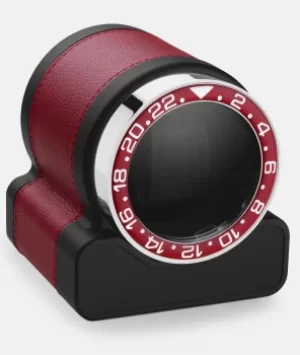 Image of Scatola del Tempo Watch Winder Rotor One Red Red Bezel