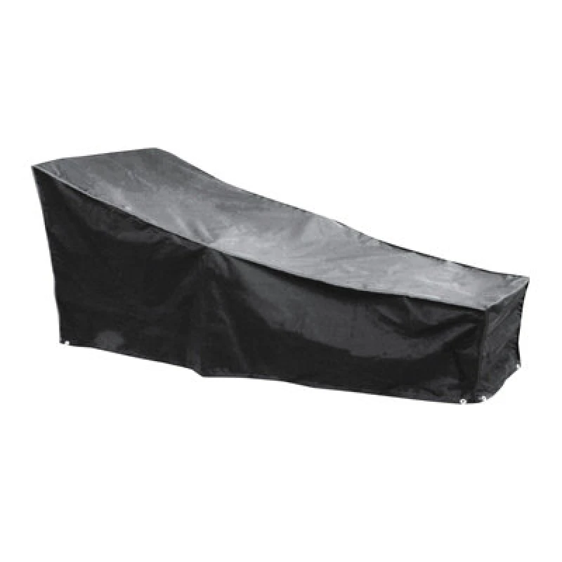 Image of Cozy Bay Furniture EZBreathe Sun Lounger Cover in Black unisex