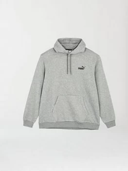 Image of Puma Plus Size Essentials Hoodie - Medium Grey Heather