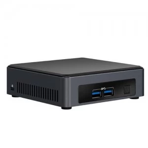 Image of Intel NUC BLKNUC7I7DNK2E PC/workstation barebone i7-8650U 1.9 GHz UCFF Black BGA 1356